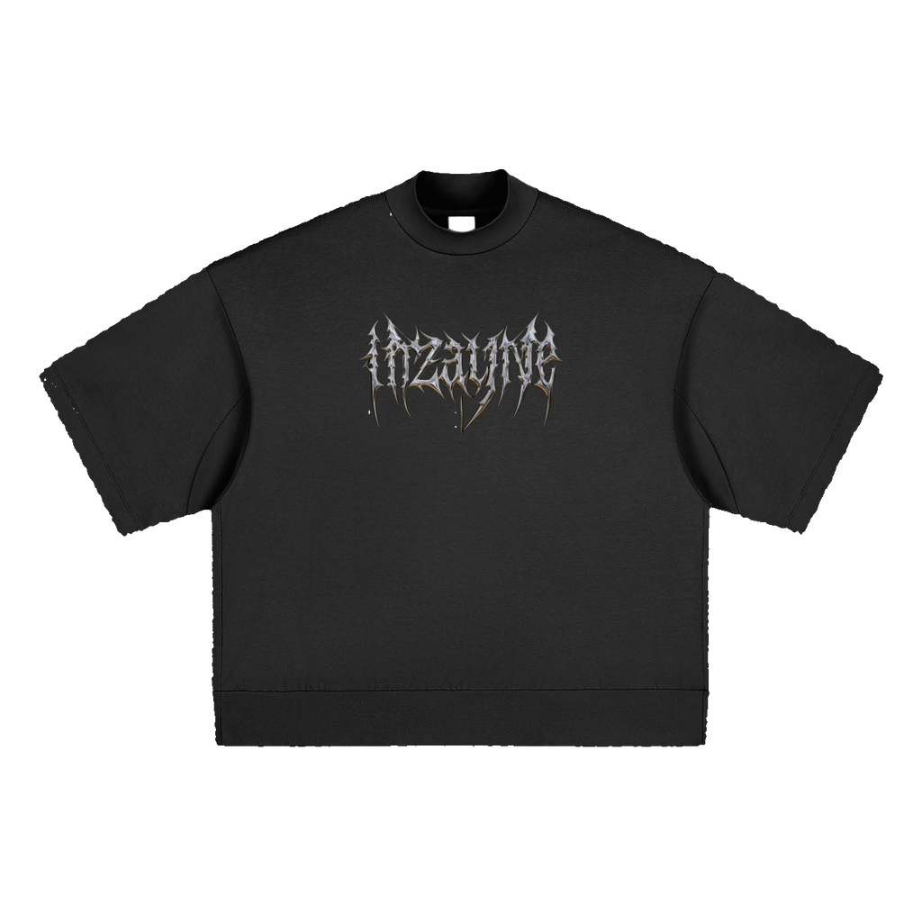 Heavyweight Oversized Mock Neck T-shirt