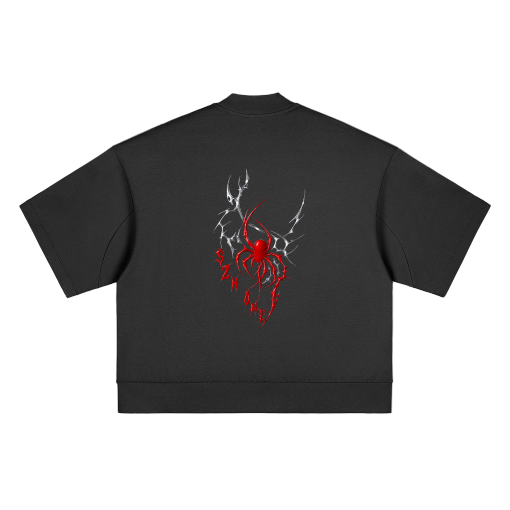 Heavyweight Oversized Mock Neck T-shirt